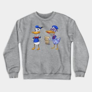 donald on ice Crewneck Sweatshirt